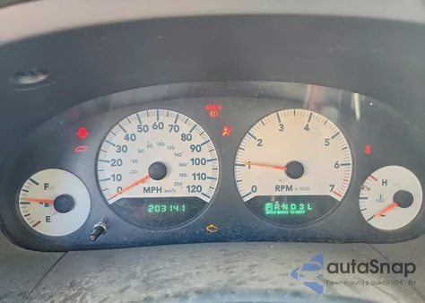 2006 Dodge Caravan Sxt из США, поврежденный, VIN 1D4GP45R16B625919